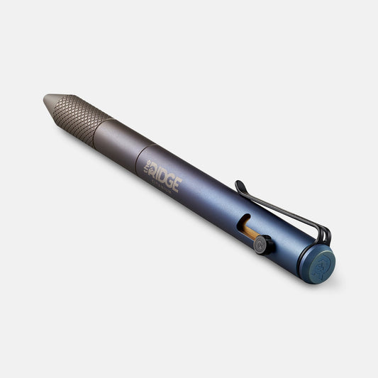 Ridge Bolt Action Pen - Burnt Titanium