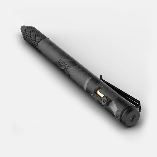 Ridge Bolt Action Pen - Forged Carbon