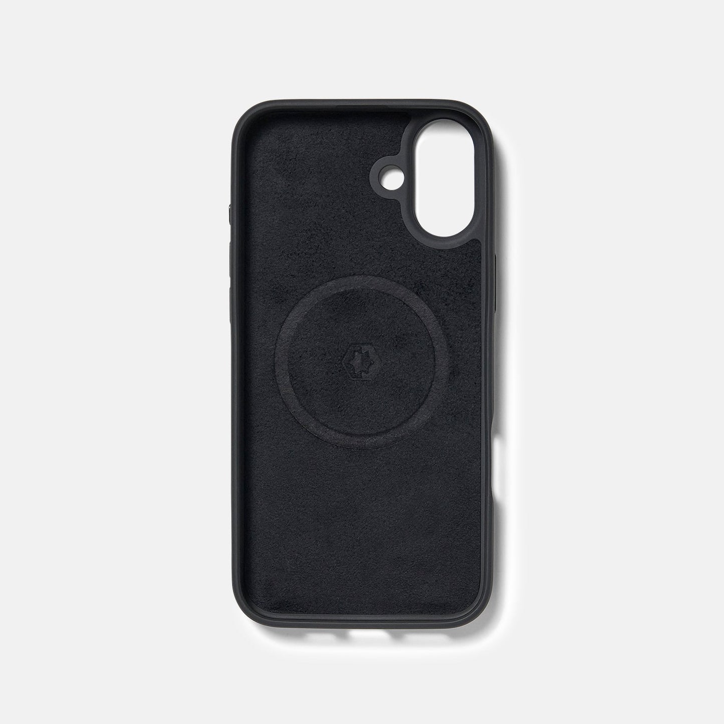 Ridge Phone Case - Midnight Black Leather - iPhone 16 Plus
