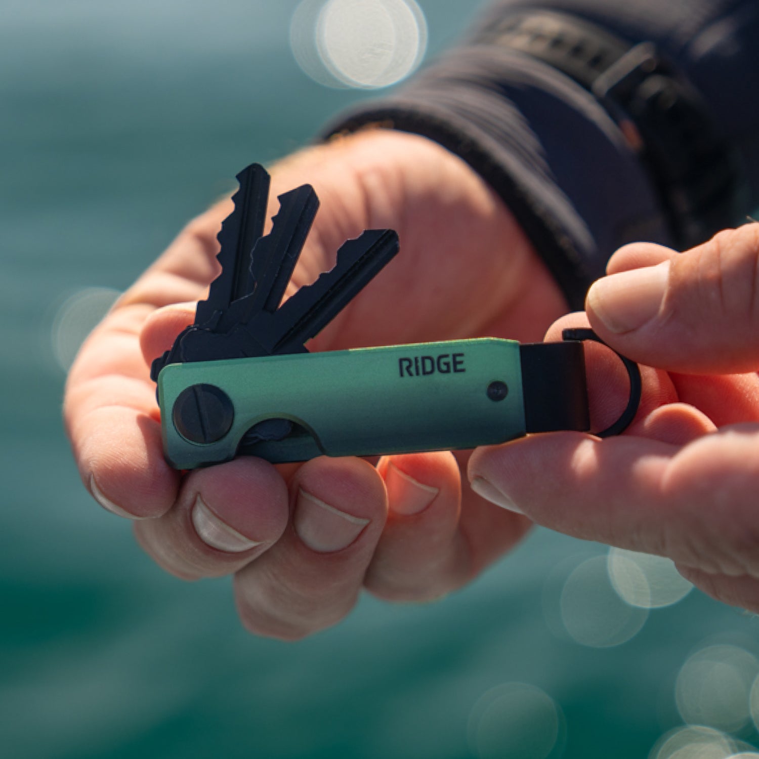 Ridge KeyCase - Green Flash