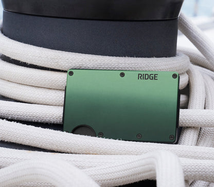 Ridge Wallet - Green Flash