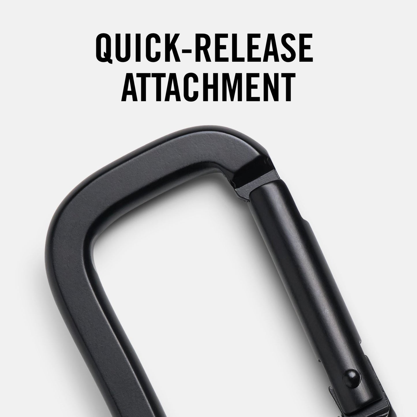 Ridge Keychain - Midnight Black Leather