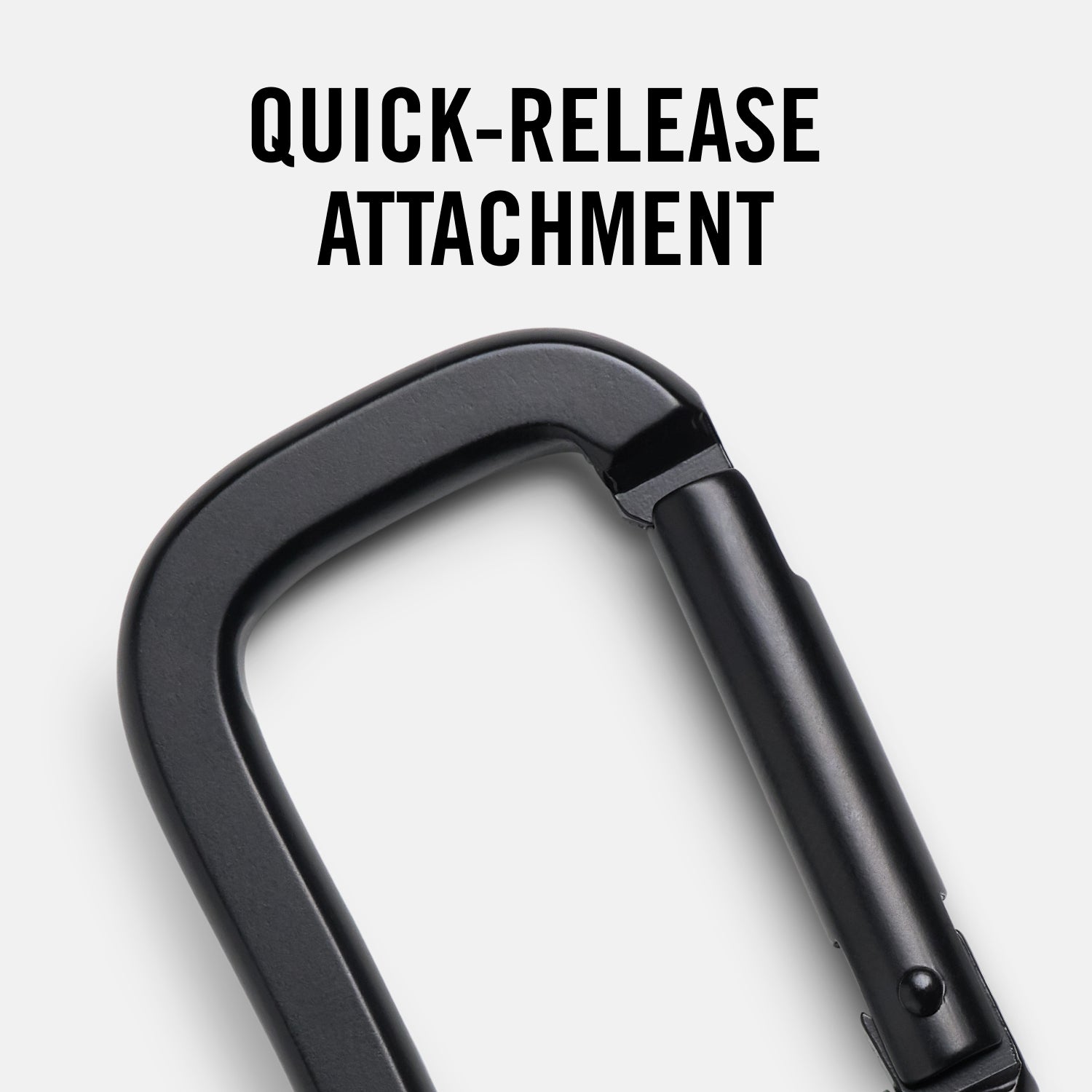 Ridge Keychain - Midnight Black Leather