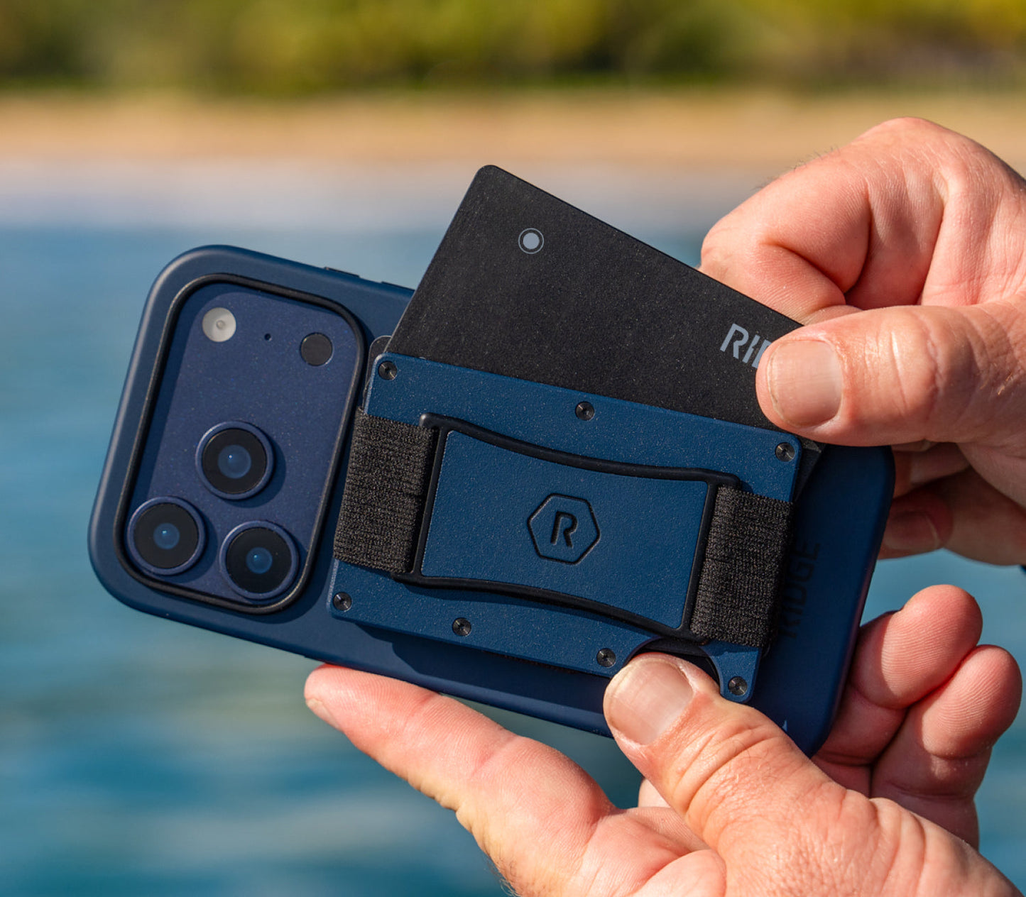 Ridge Wallet for MagSafe - Dark Harbor